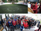 La cancha de futbol 14 fue rehabilitada por el gobierno de Naucalpan en la Nueva San Rafael