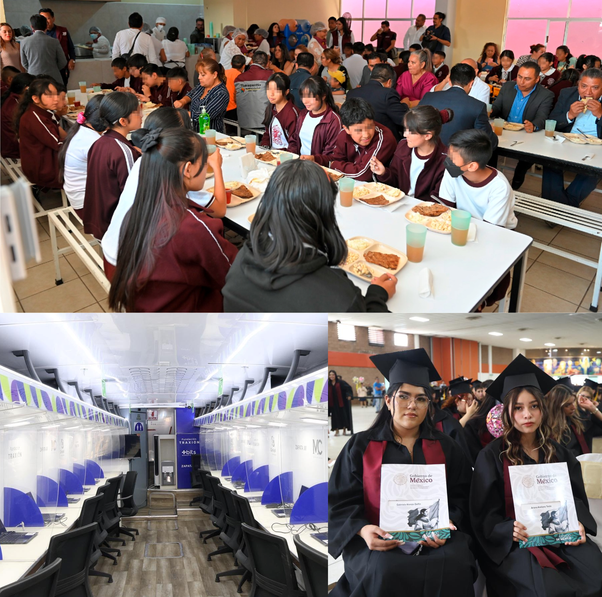 Comidas, infraestructura educativa y becas destacan en las inversiones de Gobierno de Tlalnepantla en Educación
