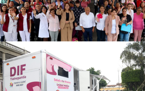 Gobierno de Tlalnepantla suma dos módulos itinerantes a la atención de la salud