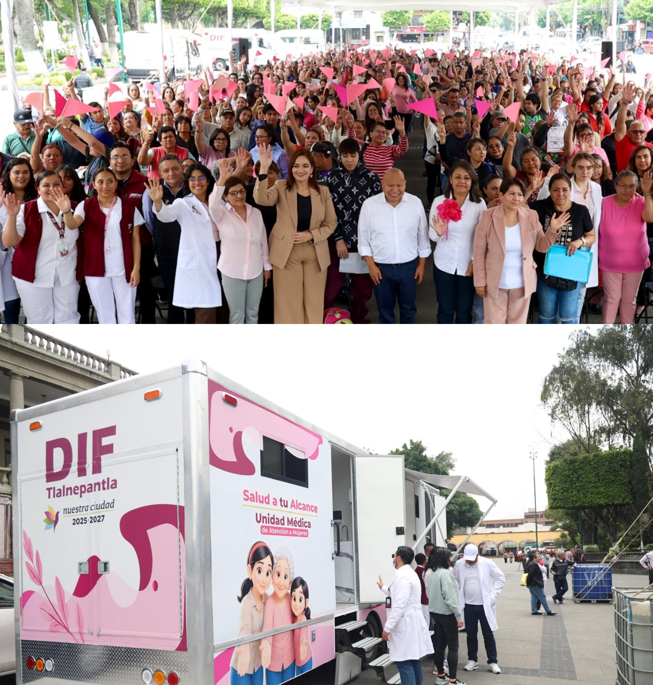 Gobierno de Tlalnepantla suma dos módulos itinerantes a la atención de la salud
