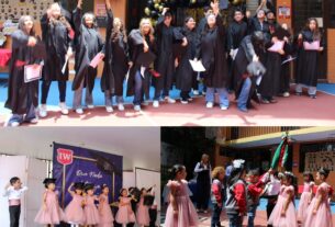 Clausura de cursos Colegio Washington
