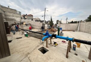 Construyen pozo para abastecer dos colonias en Atizapán de Zaragoza,