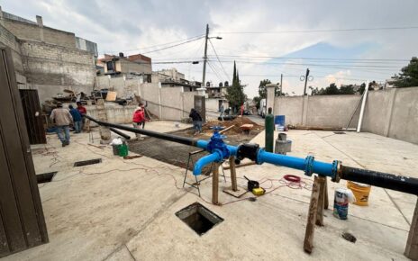 Construyen pozo para abastecer dos colonias en Atizapán de Zaragoza,