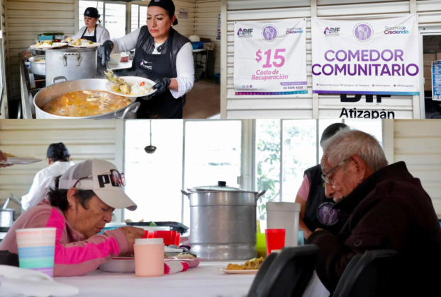 Casi 400 mil 400 comidas calientes ha entregado de enero a julio el gobierno de Atizapán de Zaragoza