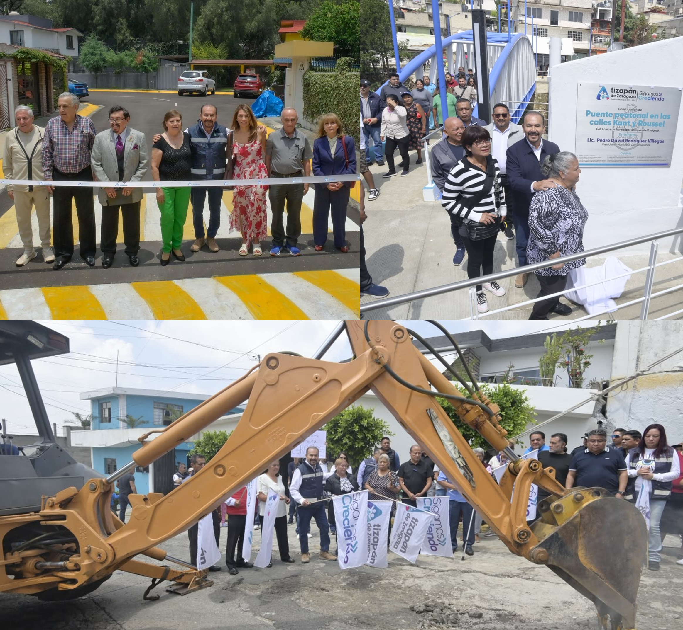 Obras que benefician a 125 mil habitantes ha realizado Atizapán de Zaragoza