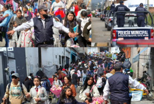 Retorno a clases seguro con despliegue de policías en Huixquilucan