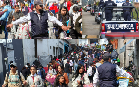 Retorno a clases seguro con despliegue de policías en Huixquilucan