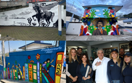 Murales que contienen historia e identidad mejoran la percepción de seguridad en Huixquilucan