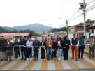 Alcaldesa Romina Contreras vecinos y más funcionarios inauguran carretera Huixquilucan-La Marquesa
