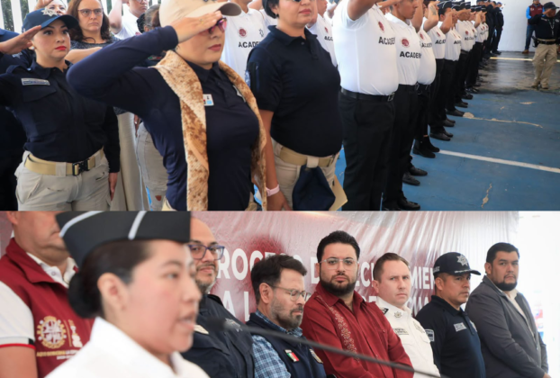 Pertenecer a la Guardia Municipal implica asumir una responsabilidad de vida y conducirse con disciplina, principios, firmeza, valores y vocación de servicio señala el alcalde de Naucalpan, Isaac Montoya Márquez