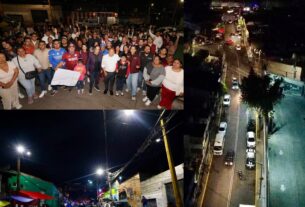 Intervienen colonias para aumentar alumbrado en Tlalnepantla