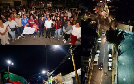 Intervienen colonias para aumentar alumbrado en Tlalnepantla