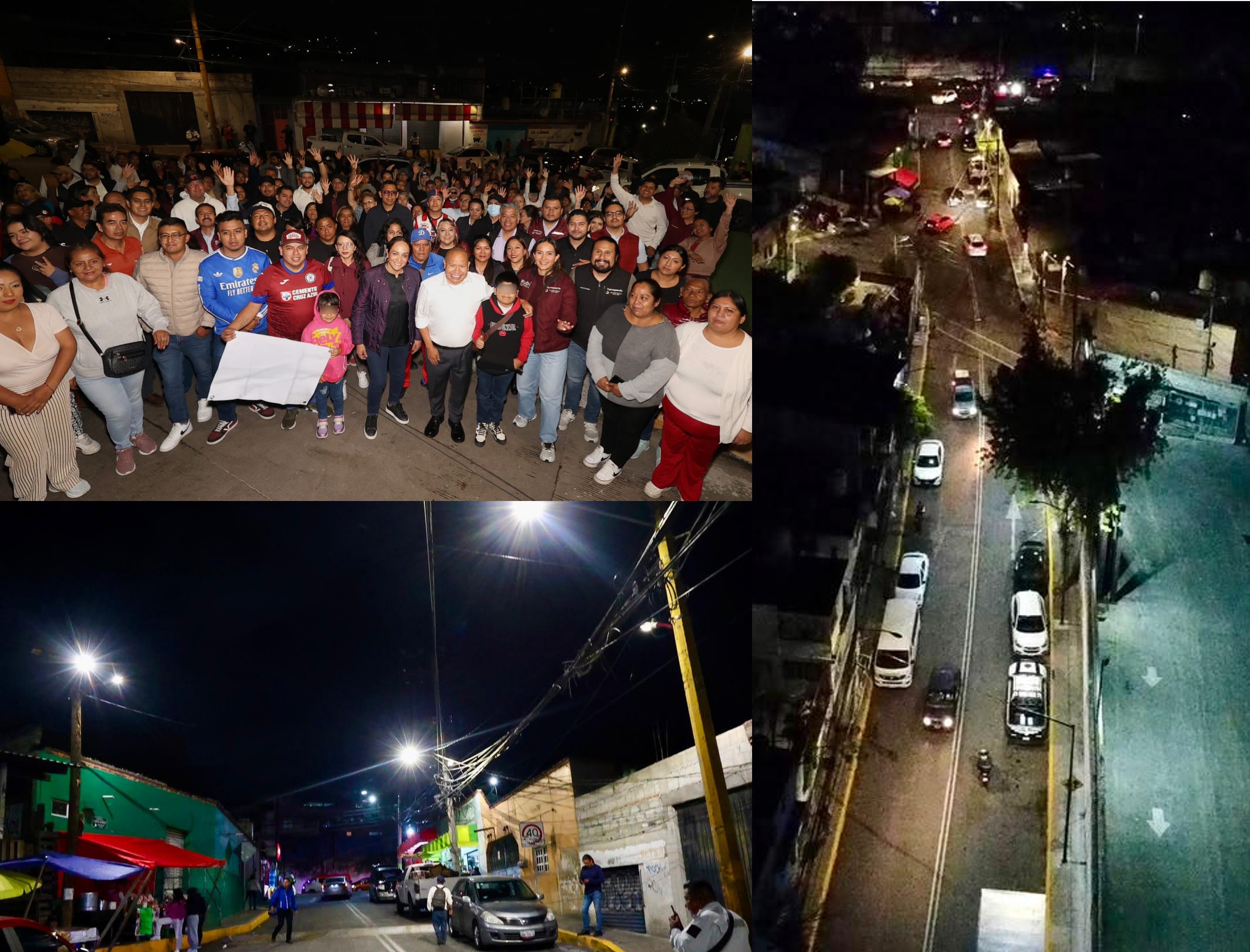Intervienen colonias para aumentar alumbrado en Tlalnepantla