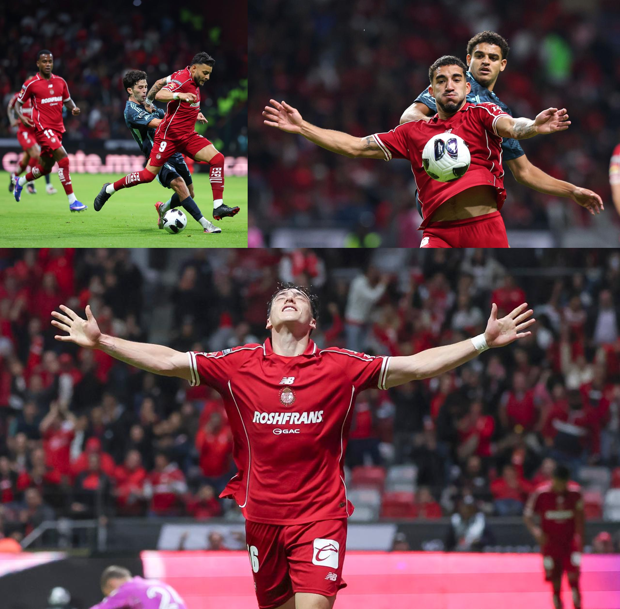 Toluca golea en la Leagues Cup
