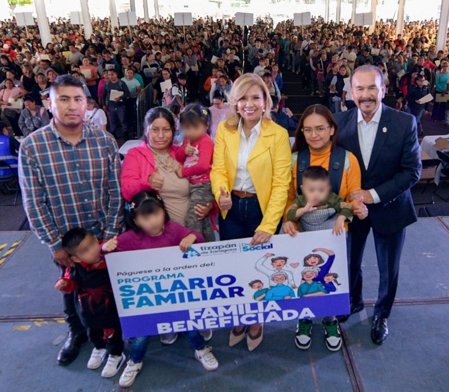 Benefician gobierno de Atizapán de Zaragoza a 20 familias con salario familiar