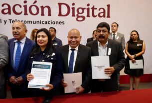 Raciel Pérez Cruz, alcalde de Tlalnepantla, participa en Pacto Nacional de Coordinación, Simplificación Digital e Inteligencia Artificial