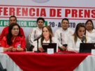 Presidenta de PRI Estado de México, Cristina Ruiz en Valle de Chalco