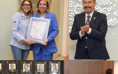 Paty Arévalo, DIF Atizapán, recibe reconocimiento