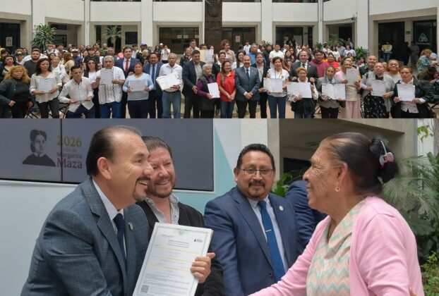 Reciben adultos certificados de primaria y secundaria, además de constancias de alfabetización como reconocimiento a su esfuerzo, constancia y tenacidad