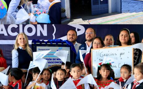 Jardín de niños y primaria son beneficiados por Acción por la Educación de Gobierno de Huixquilucan