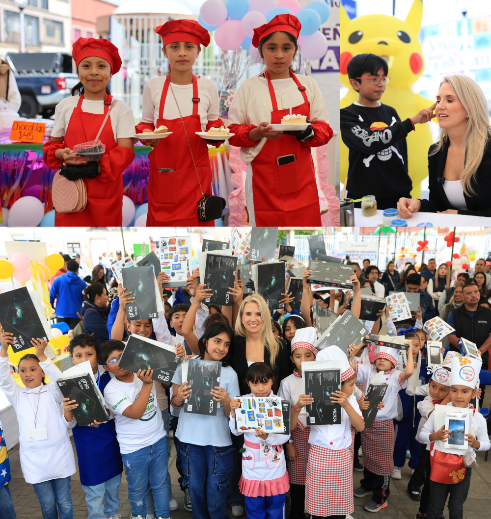 Premian a niños ganadores por emprendimientos en Huixquilucan