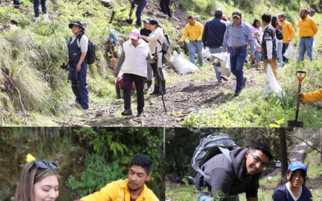 Reforestan bosques y espacios urbanos en Huixquilucan