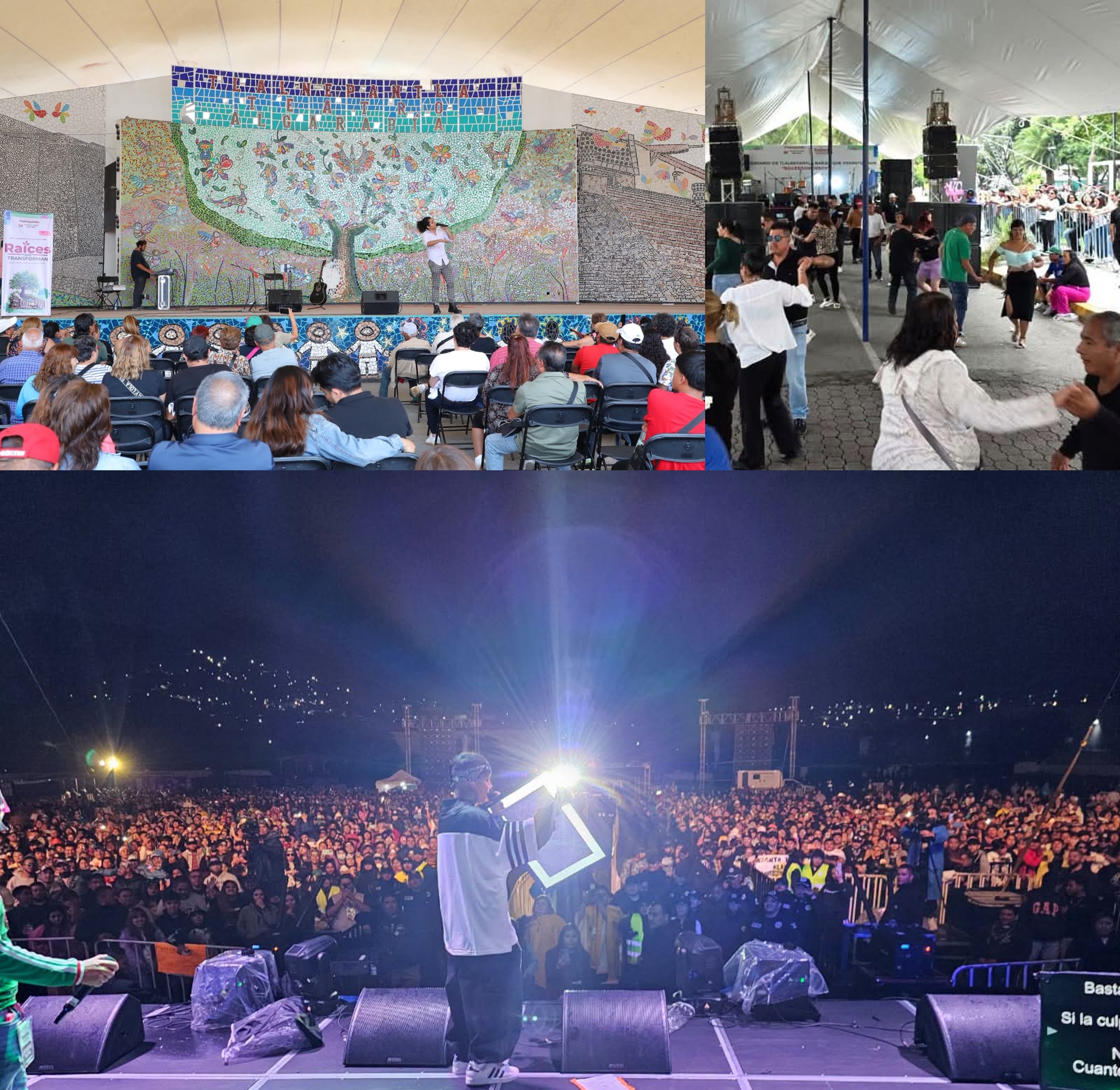 Teatro Algarabía, Zona Oriente y deportivo Edson Álvarez escenarios de los festejos por 78 años de Tlalnepantla