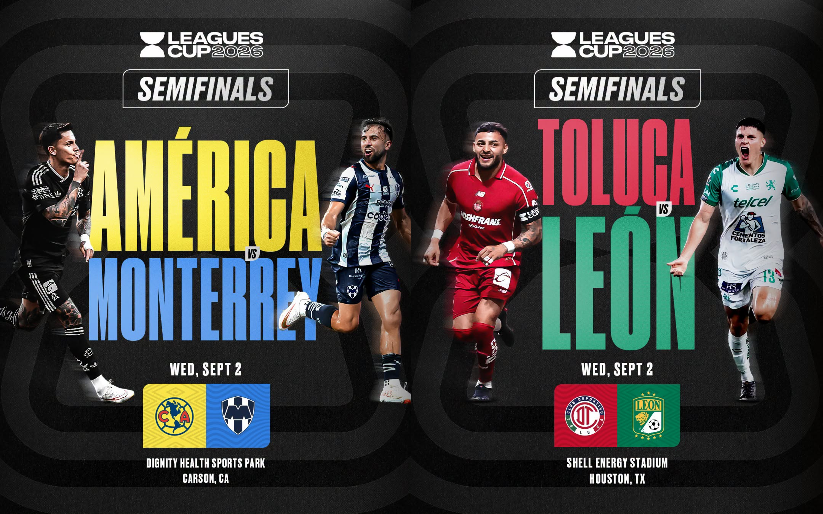 Cuatro equipos mexicanos por la Leagues Cup
