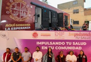 Una de las dos unidades en que prestan servicios de salud en Naucalpan
