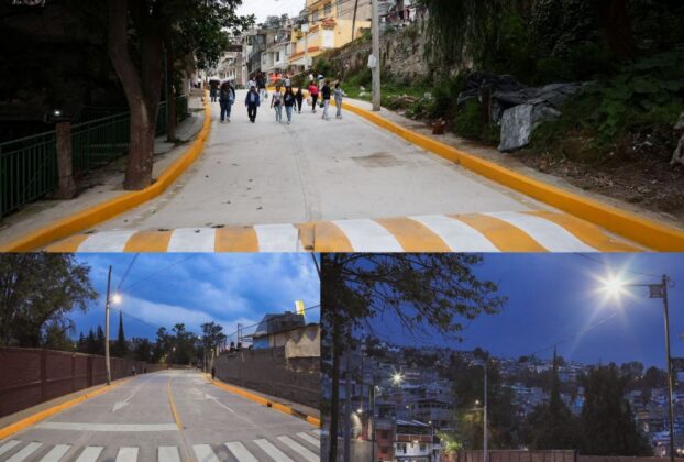 Gobierno de Naucalpan en el trabajo por llegar al millón de metros cuadrados repavimentados