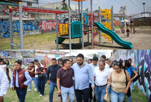 Transforman basurero y recuperan cancha en Naucalpan