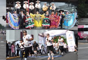 Carrera Mariachi Tlalnepantla Run Fest convivencia y competencia atlética