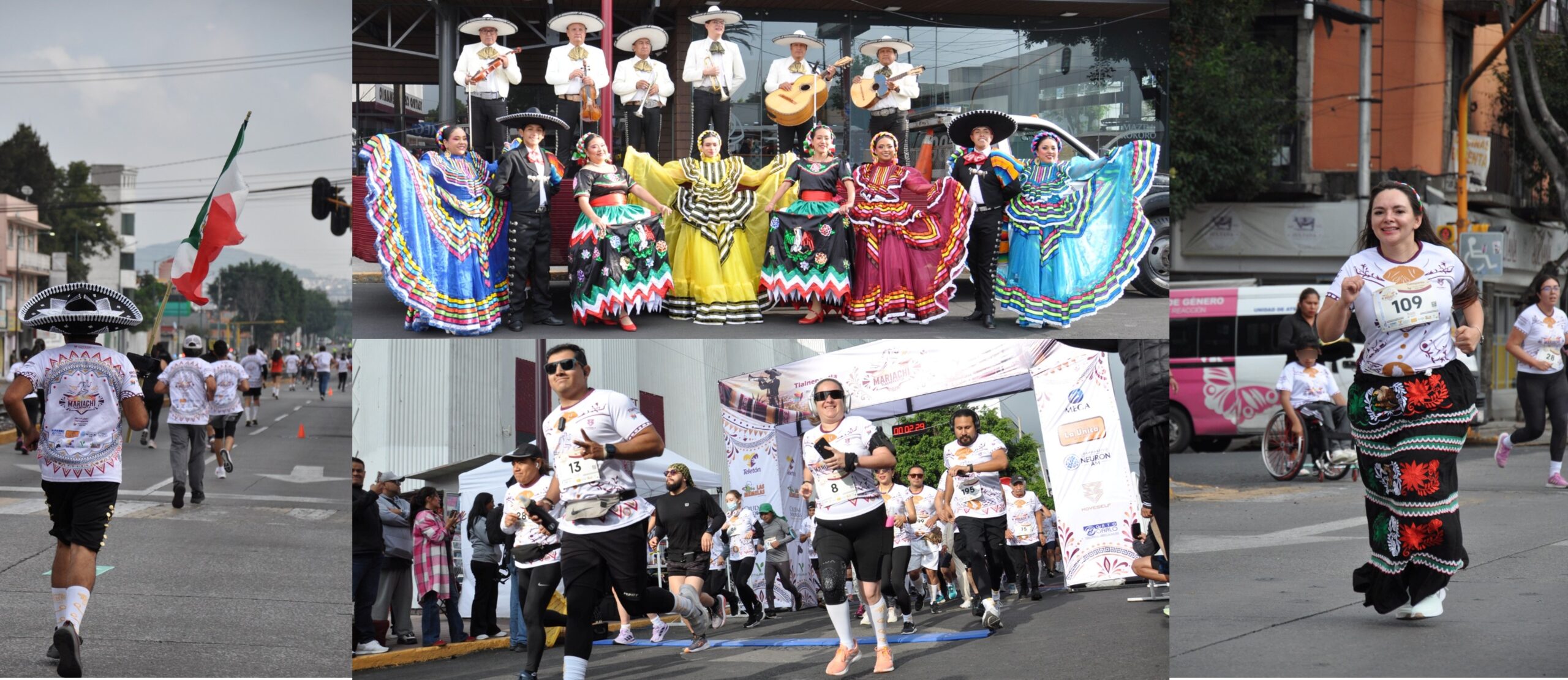 Carrera Mariachi Tlalnepantla Run Fest convivencia y competencia atlética