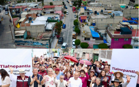 Cinco calles repavimenta gobierno de Tlalnepantla en San Lucas Patoni