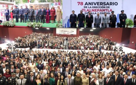 Actos cívicos que recuerdan transformación de Tlalnepantla en sus 78 años