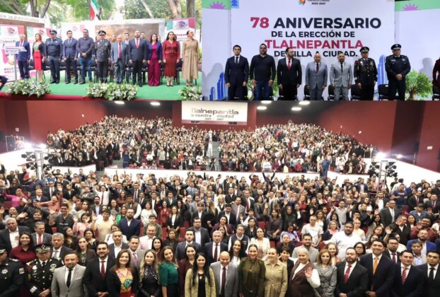 Actos cívicos que recuerdan transformación de Tlalnepantla en sus 78 años