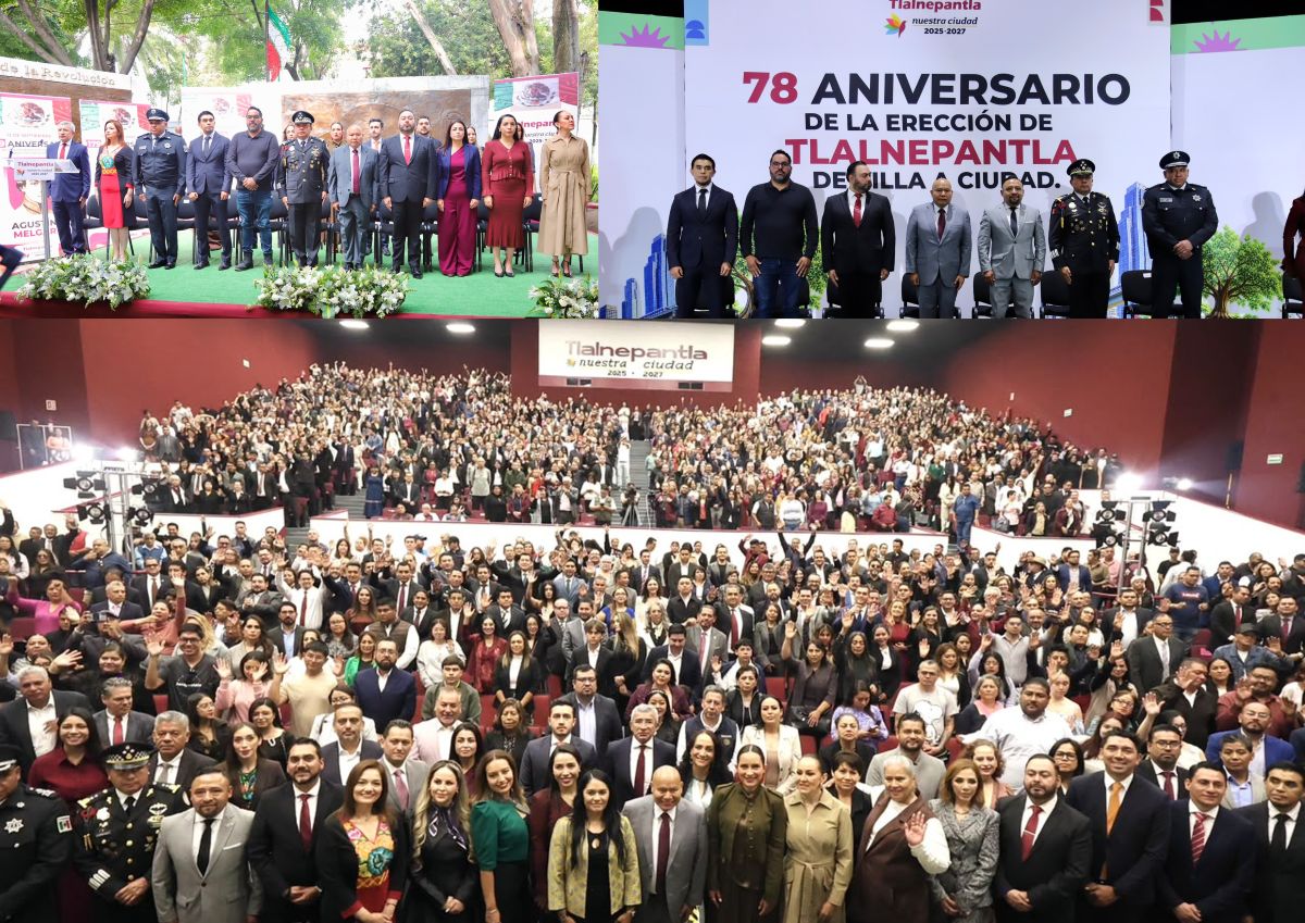 Actos cívicos que recuerdan transformación de Tlalnepantla en sus 78 años