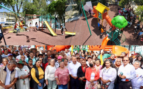 Recuperan parque en El Tenayo Norte, Tlalnepantla