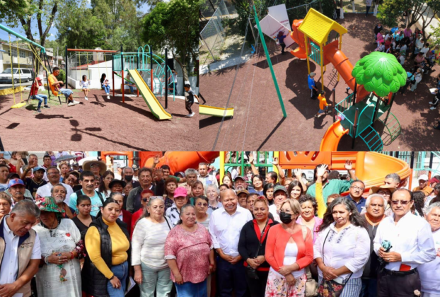 Recuperan parque en El Tenayo Norte, Tlalnepantla