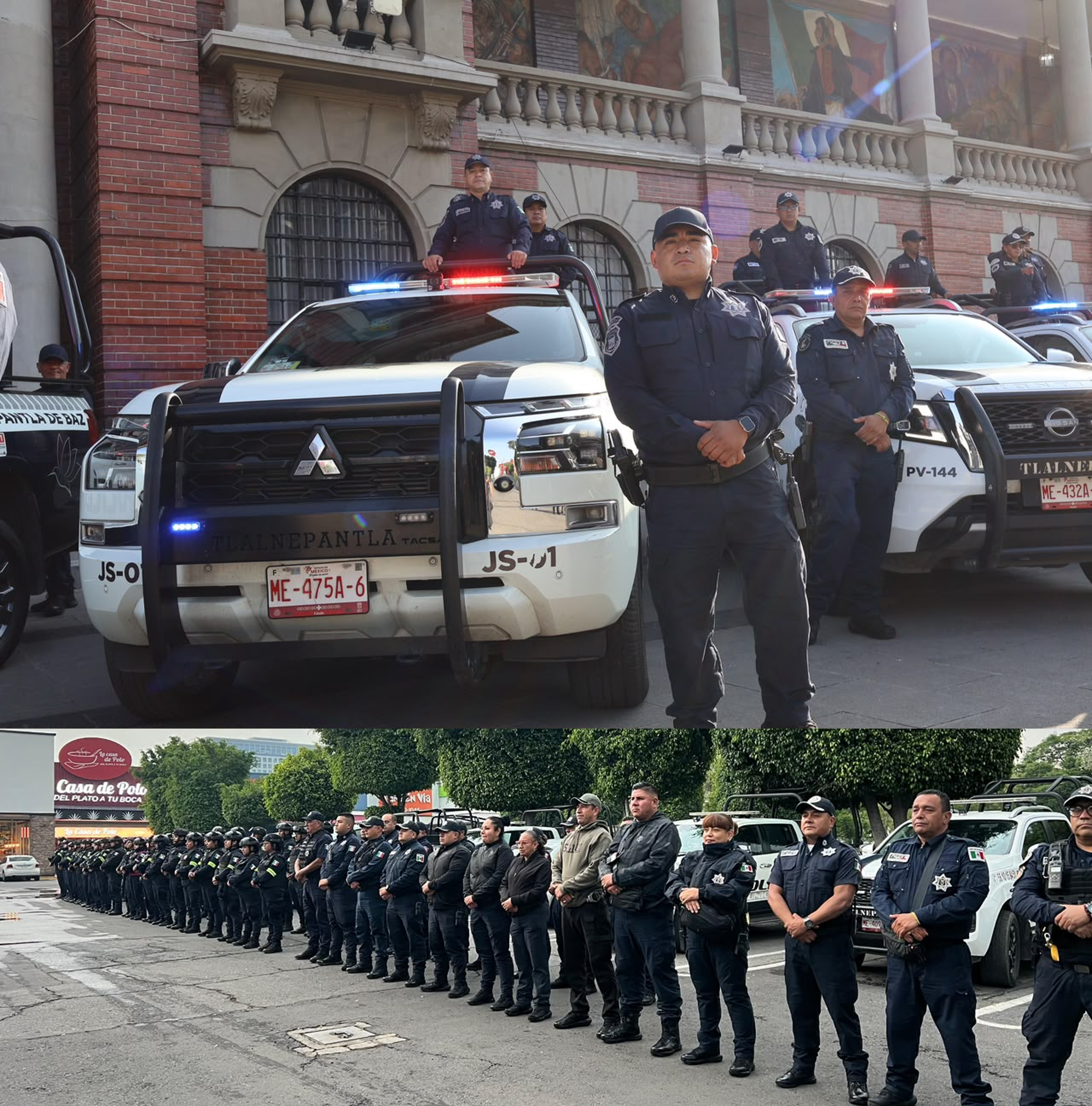 Despliega Tlalnepantla elementos para resguardar el orden en eventos cívicos
