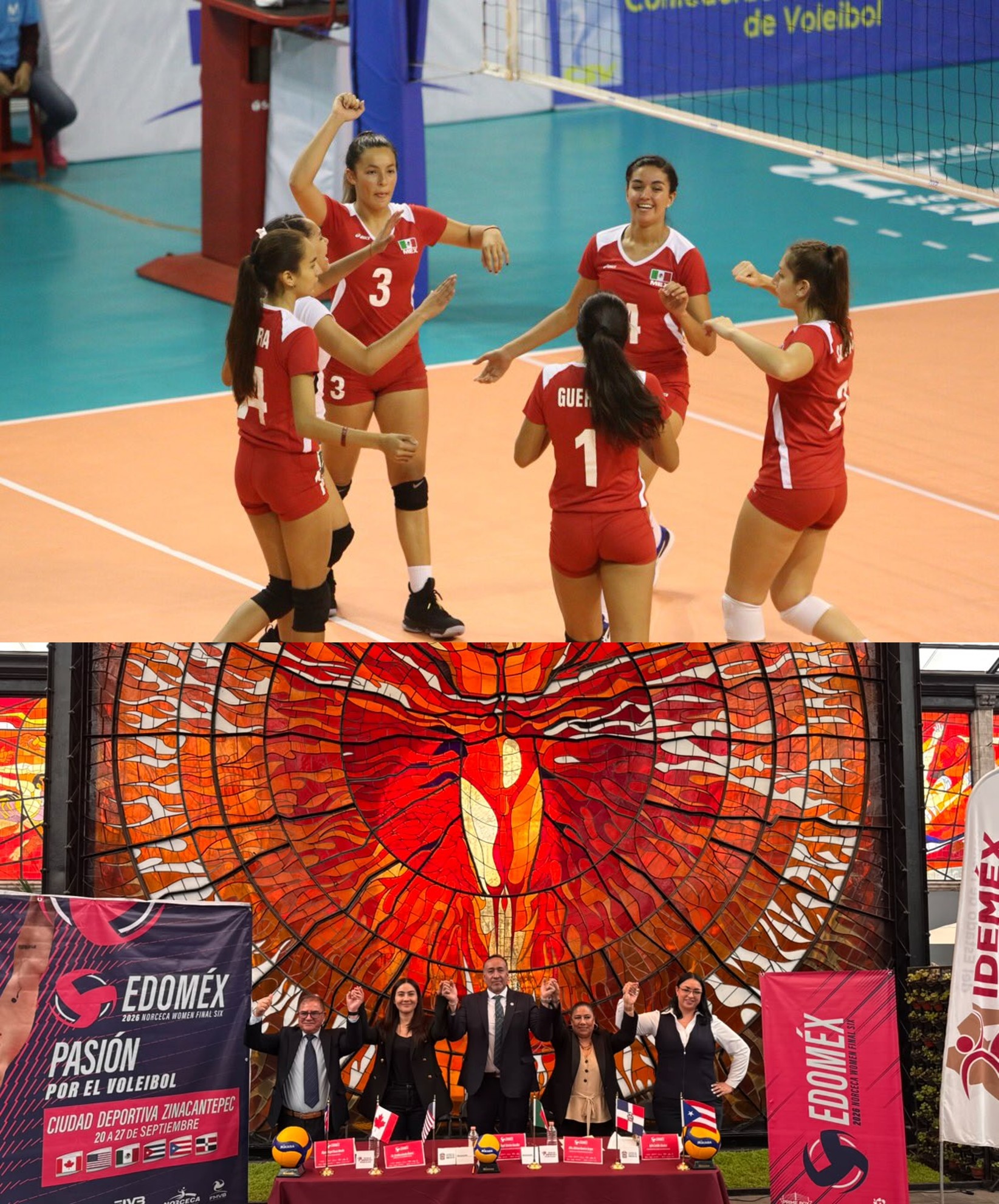 Voleibol internacional en el Estado de México