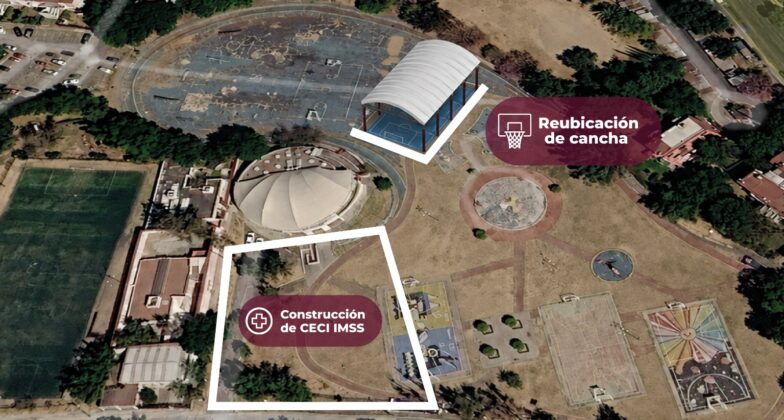 Áreas donde funcionará el Centro de Educación y Cuidado Infantil en Tlalnepantla