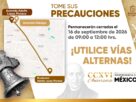 Recomiendan utilizar vías alternas de las 9 a las 12 horas por desfile cívico en Atizapán de Zaragoza