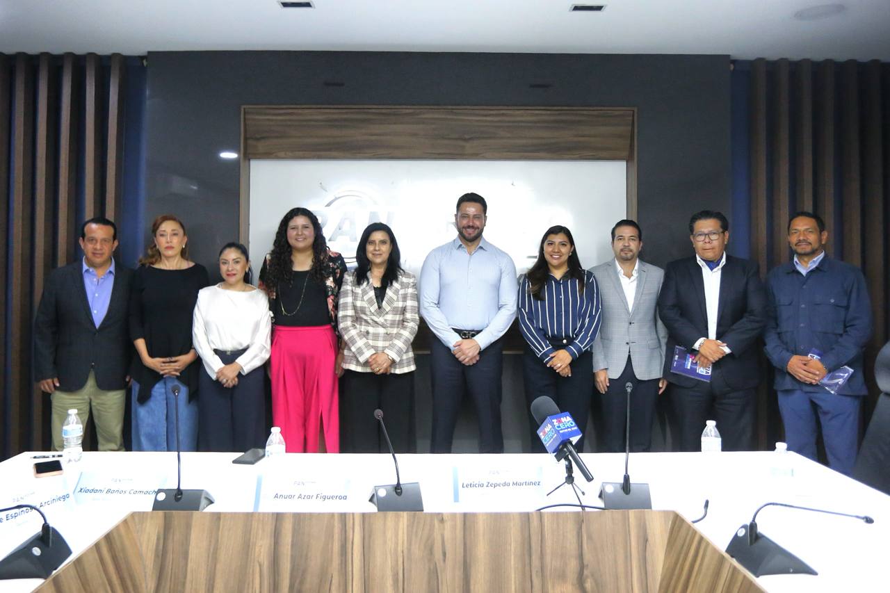 Rueda de prensa de PAN Estado de México