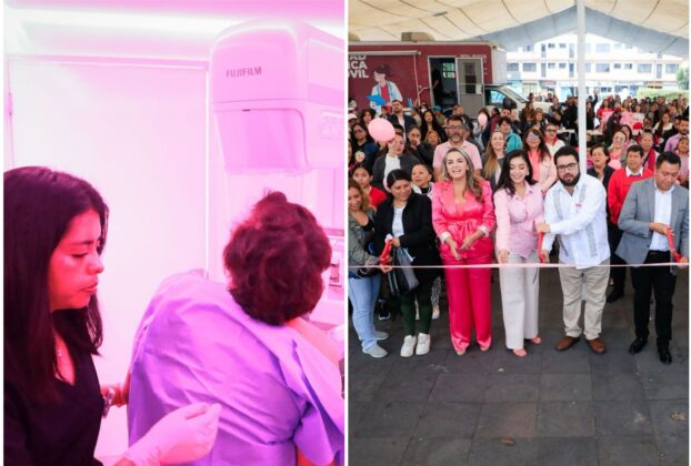 Jornada contra cáncer de mama en Naucalpan