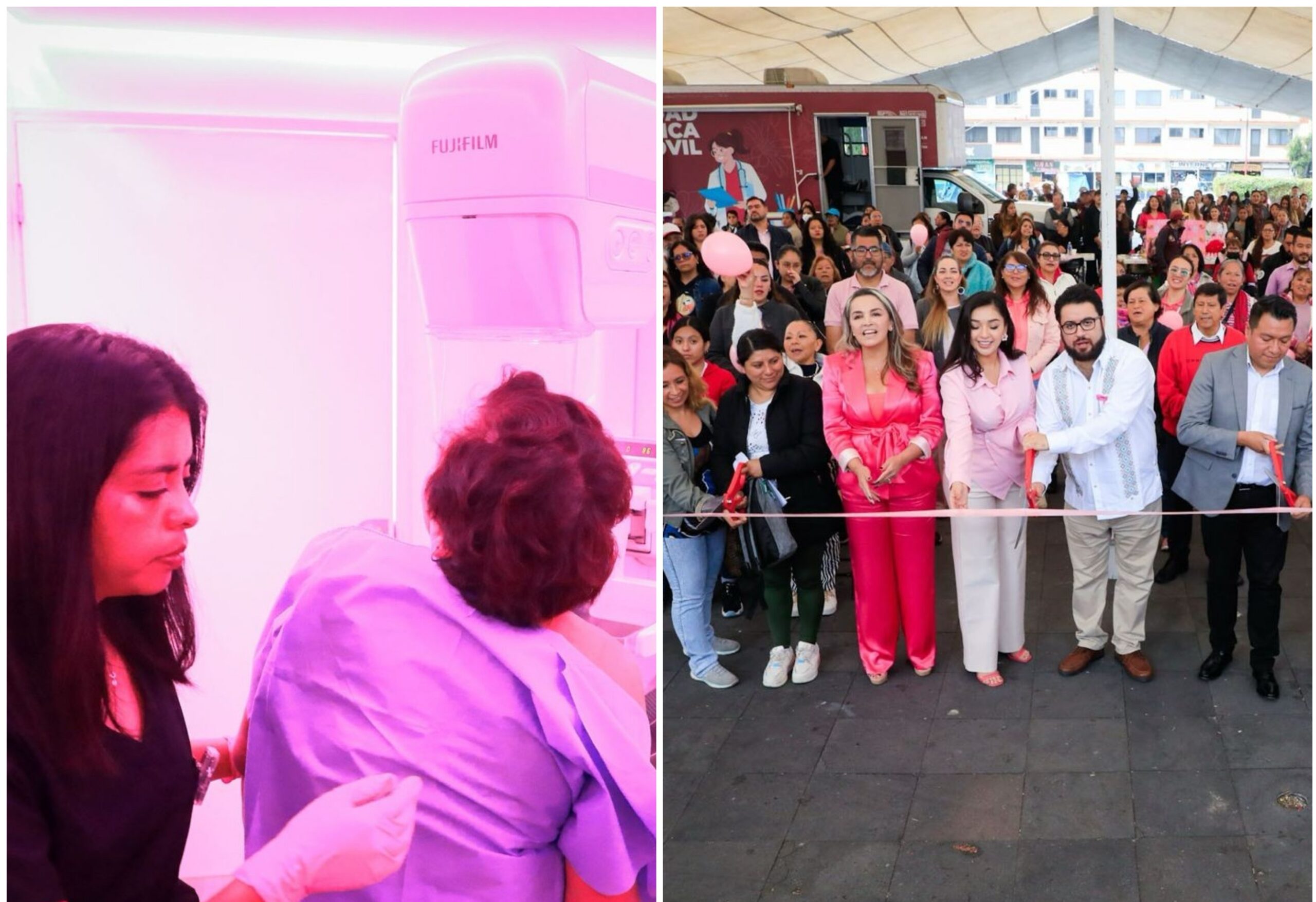 Jornada contra cáncer de mama en Naucalpan