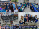 Pedro Rodríguez y Paty Arévalo entregan computadoras y aulas digitales en 4 escuelas