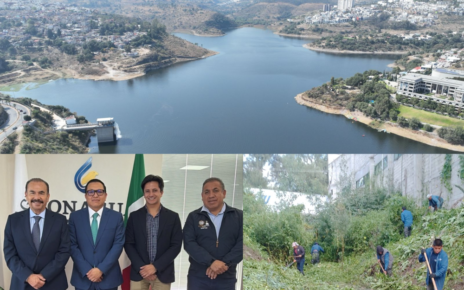 La presa Madín es saneada por gobierno de Atizapán, Naucalpan y Jilotzingo