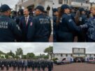 Pedro Rodríguez y Paty Arévalo reconocen a policías de Atizapán de Zaragoza