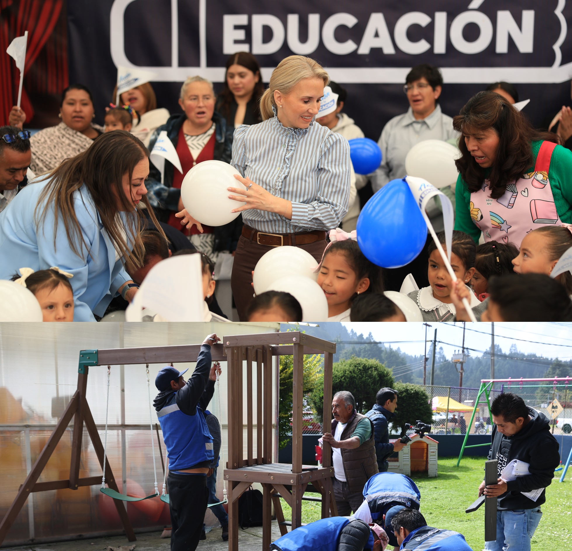 Nueva área de juego para Jardín de Niños en Huixquilucan